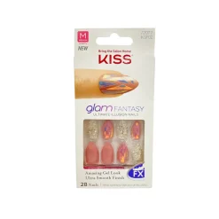 False Nails^Kiss Glam Fantasy 28 Medium Nails 72077 KGF02