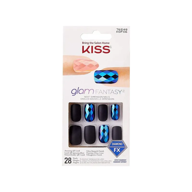 False Nails^Kiss Glam Fantasy 28 Nails 76548 KGF06 Diamond FX