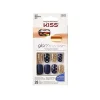 False Nails^Kiss Glam Fantasy Nails Gold Polka Dot 72078 KGF03