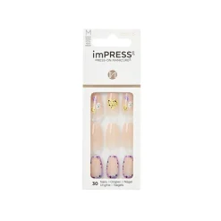 False Nails^Kiss Impress 30 Medium Nails 88908 Bright Sky