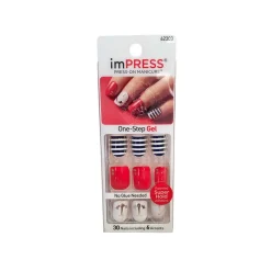 False Nails^Kiss Impress 30 Nails Bells & Whistle 62303