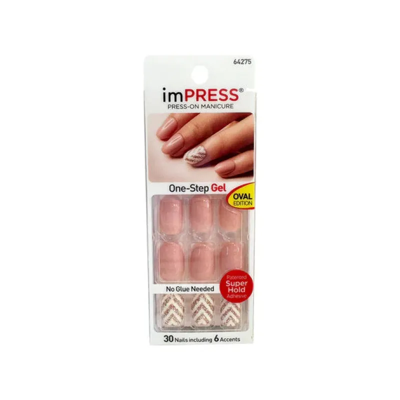 False Nails^Kiss Impress 30 Nails Shocking 64275