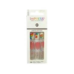 False Nails^Kiss Impress 30 Small Nails 87108 Happy Pride