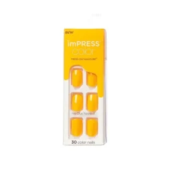 False Nails^Kiss Impress Color Nails Cheerful Heart 87401