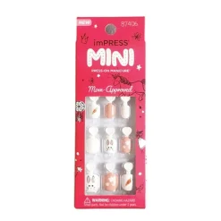 False Nails^Kiss Impress Nails Mini 87406 Easter Bunny