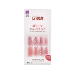 False Nails^Kiss Jelly Fantasy Long Nails 79944