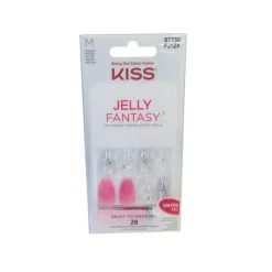 False Nails^Kiss Jelly Fantasy Medium Nails 87730