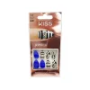 False Nails^Kiss Jewel Fantasy 30 Medium Nails 69115 Blue
