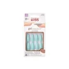 False Nails^Kiss Jewel Fantasy Nails Long Length 79956 Pink/Turquoise