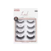 False Eyelashes^Kiss Lash Couture Curated Collection Faux Mink False Lashes 4 Pack