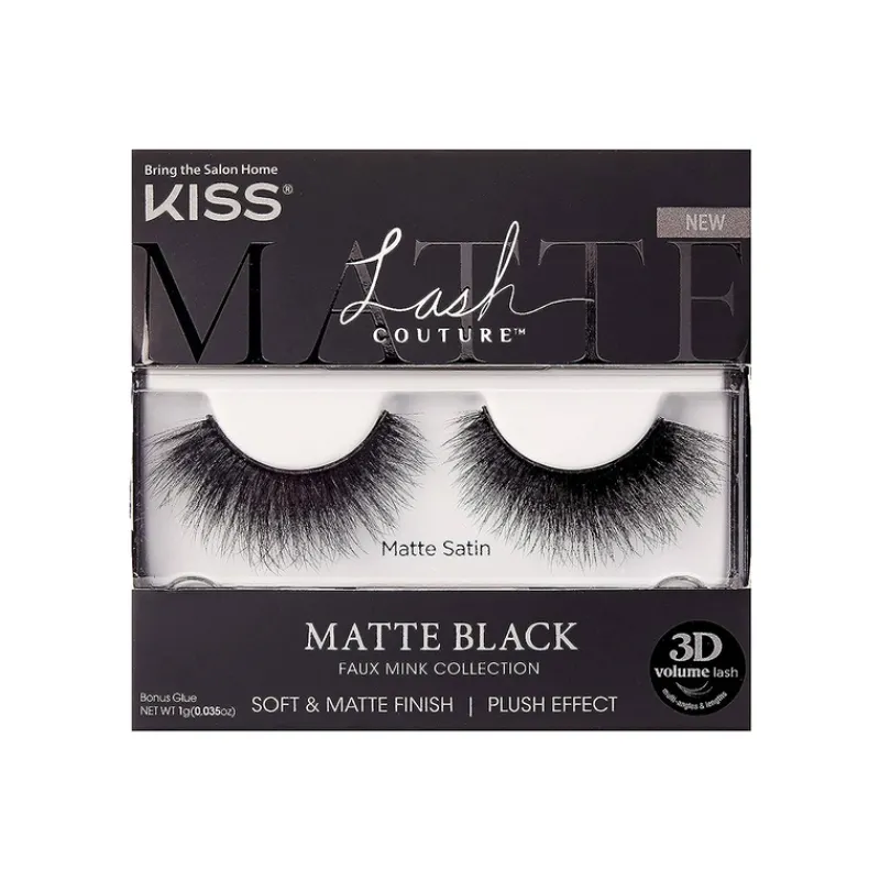 False Eyelashes^Kiss Lash Couture False Lashes Matte Satin