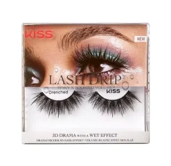 False Eyelashes^Kiss Lash Drip False Lash Drenched 857252