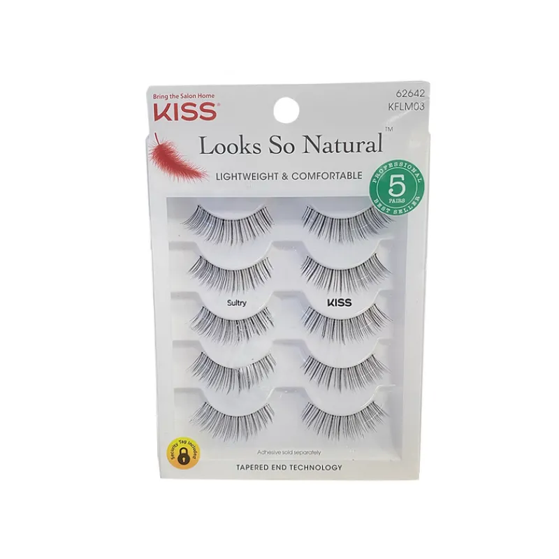 False Eyelashes^Kiss Looks So Natural False Eyelashes 5 Piece Sulty