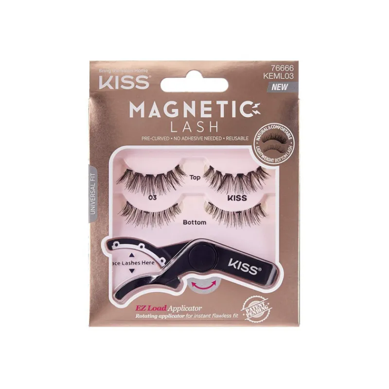 False Eyelashes^Kiss Magnetic Lash False Eyelashes 76666 03