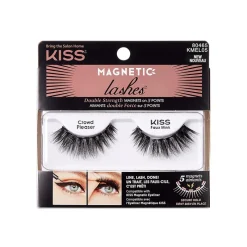 False Eyelashes^Kiss Magnetic Lash False Eyelashes Crowd Pleaser With Eyeliner