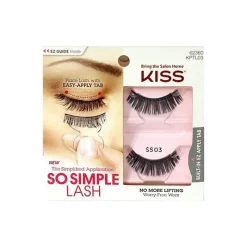 False Eyelashes^Kiss Premium So Simple Lashes 62360