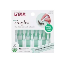 Eyelash Accessories^Kiss Singles One Time Lash Adhesive with Aloe
