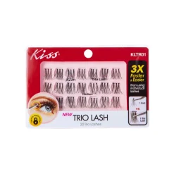 False Eyelashes^Kiss Trio Lash Medium False Eyelashes KLTR01