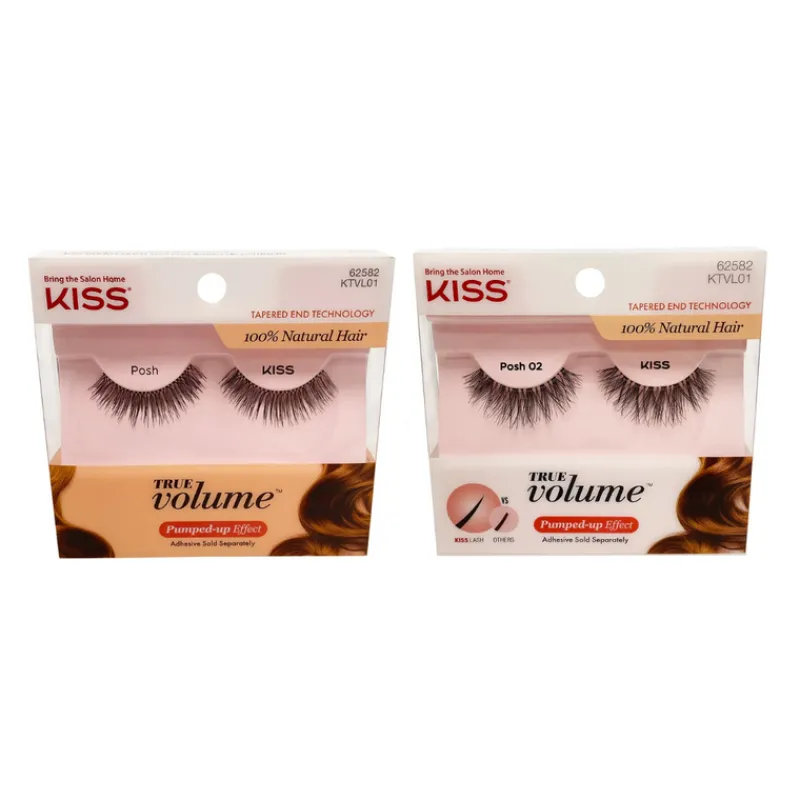 False Eyelashes^Kiss True Volume Posh False Eyelashes