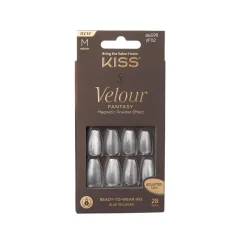 False Nails^Kiss Velour Medium Nails 86598 VF02