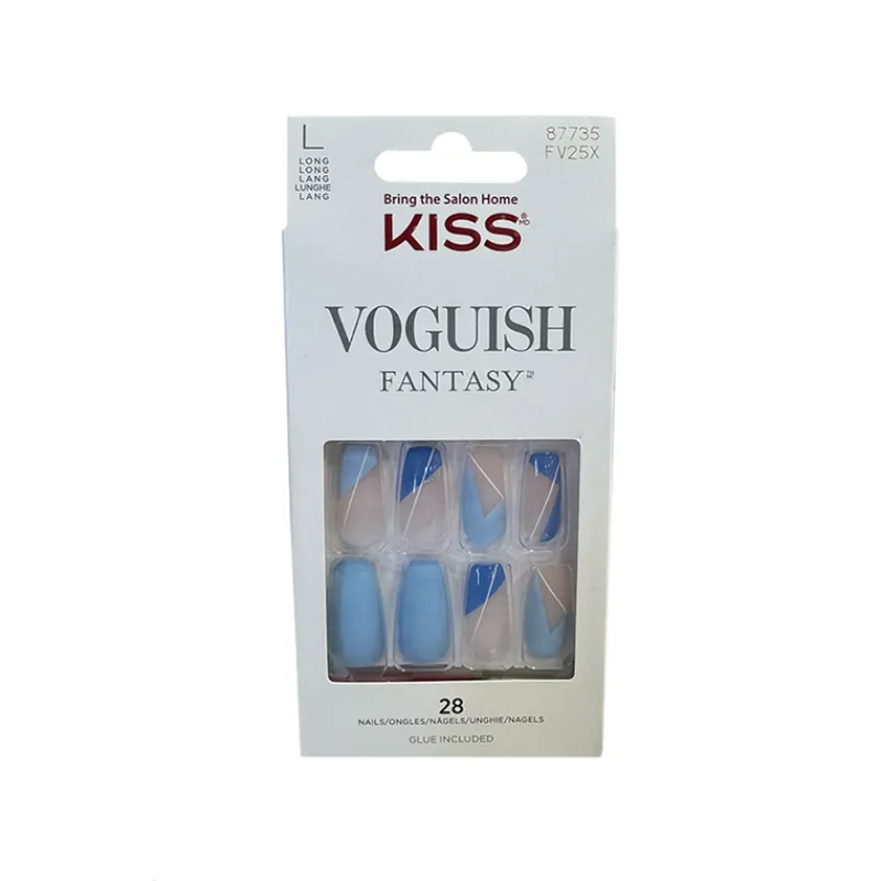 False Nails^Kiss Voguish Fantasy 28 Long Nails 87735 FV25X