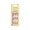 False Nails^Kiss X Love Shack Fancy Impress Citrus Candy 30 Medium Nails 88902