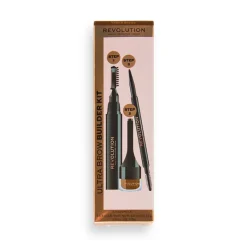 Eyebrow Pencils^Revolution Makeup Ultra Brow Builder Kit Medium Brown