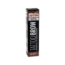 Eyebrow Gels^Maybelline Tattoo Studio Brow Waterproof Gel Medium Brown 04