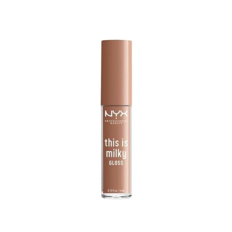 Lip Gloss & Stain^NYX This Is Milky Lipgloss Cookies & Milk