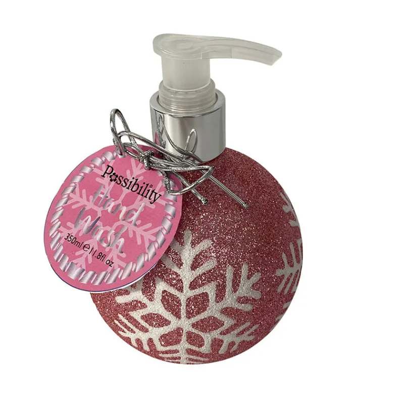 Hand Wash^Possibility Glitter Snowflake Hand Wash Pink