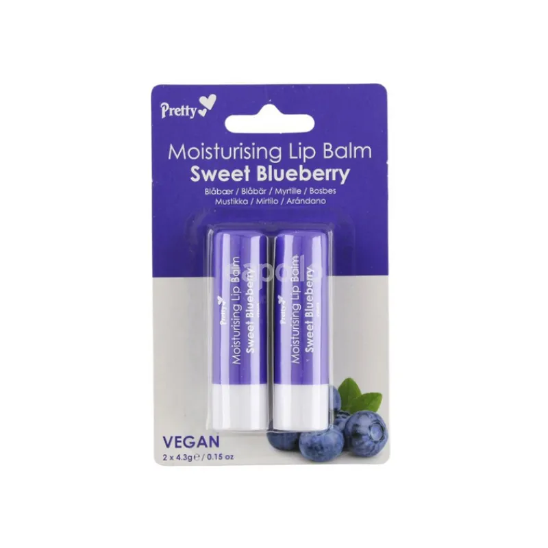 Lip Balms^Pretty Moisturising Lip Balm Blueberry