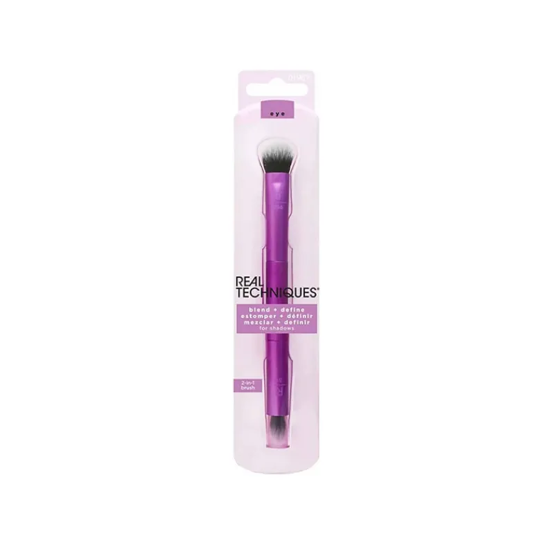 Powder Brush^Real Techniques Dual-Ended Blend And Define Brush