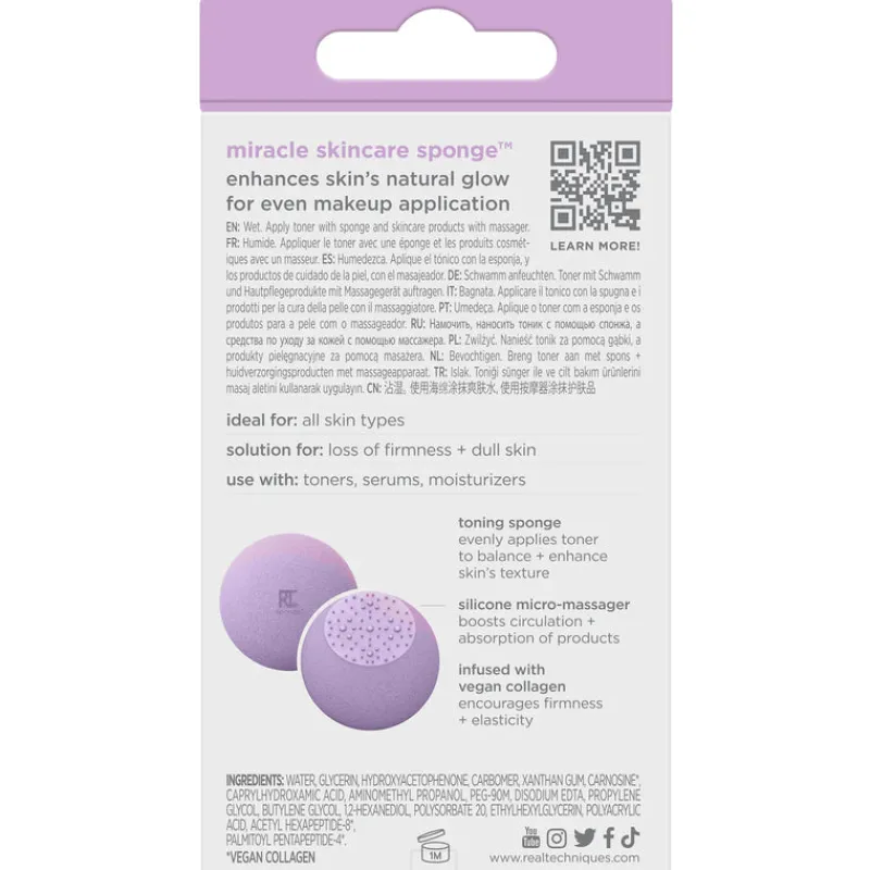 Makeup Sponges^Real Techniques Miracle Skincare Sponge