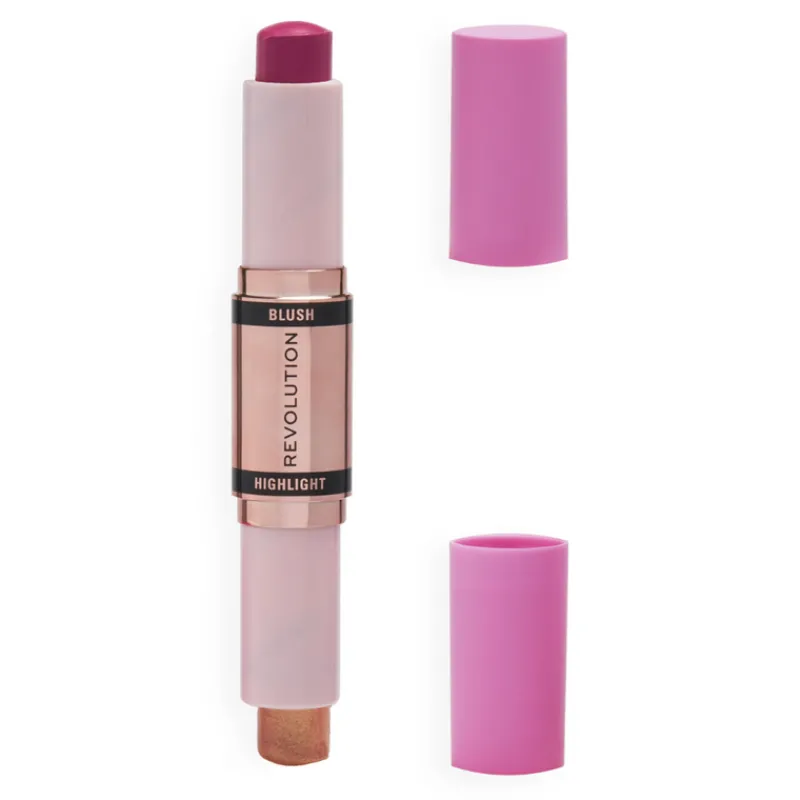 Highlighters^Revolution Blush & Highlight Stick Golden Shine