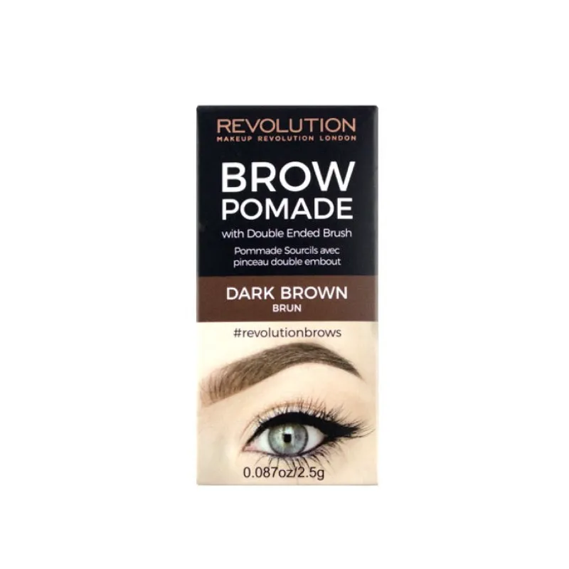 Eyebrow Gels^Revolution Brow Pomade Dark Brown