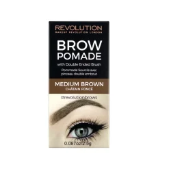 Eyebrow Gels^Revolution Brow Pomade Medium Brown