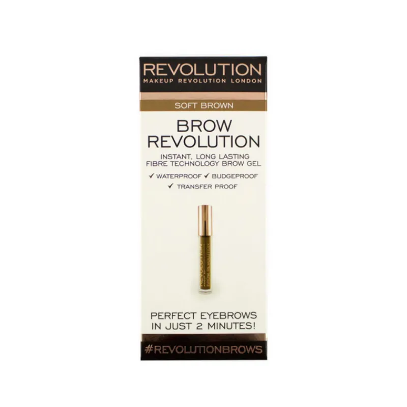 Eyebrow Gels^Revolution Brow Soft Brown