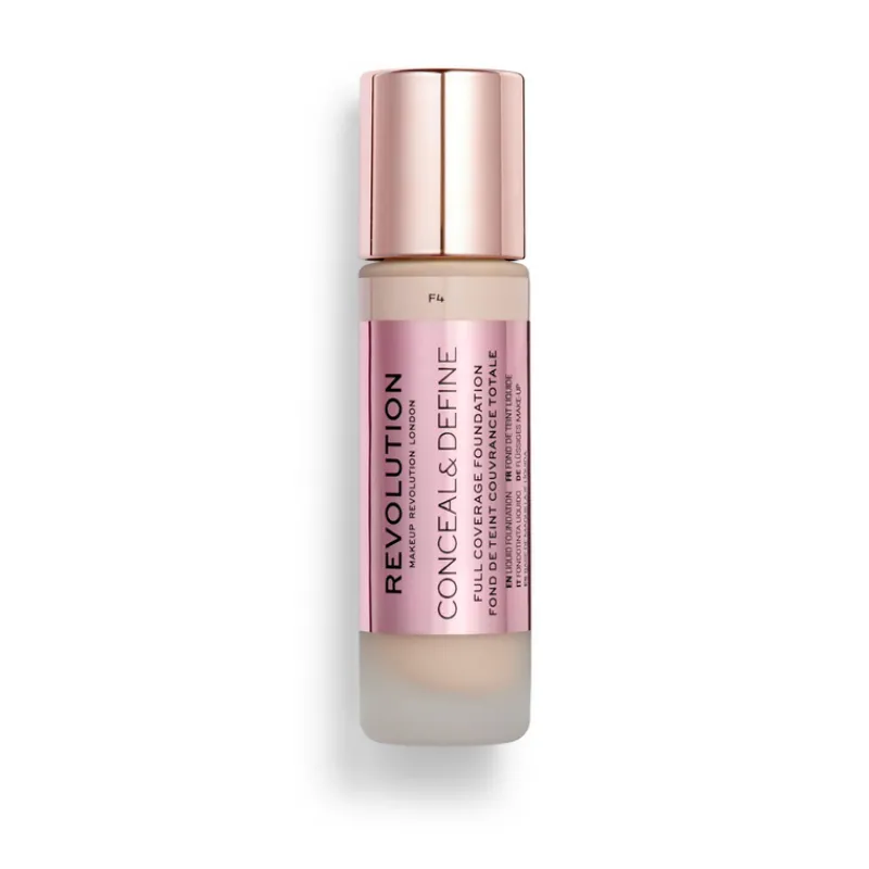 Foundations^Beauty Outlet Revolution Conceal & Define Foundation F4