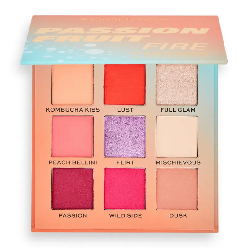 Eyeshadows^Revolution Eyeshadow Palette Passionfruit Fire