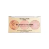 Blushers^Revolution Highlighter & Blush Palette Peach Glow