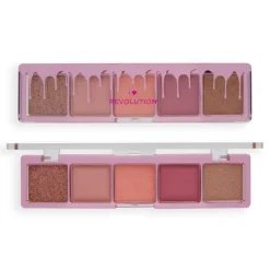 Eyeshadows^Revolution I Heart Mini Chocolate Eyeshadow Raspberry Fool