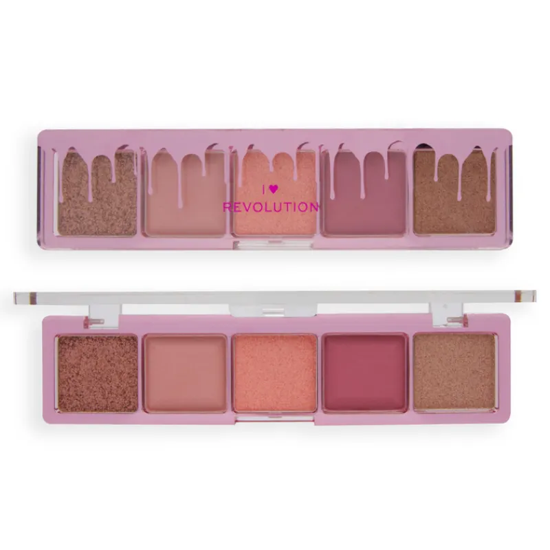 Eyeshadows^Revolution I Heart Mini Chocolate Eyeshadow Raspberry Fool