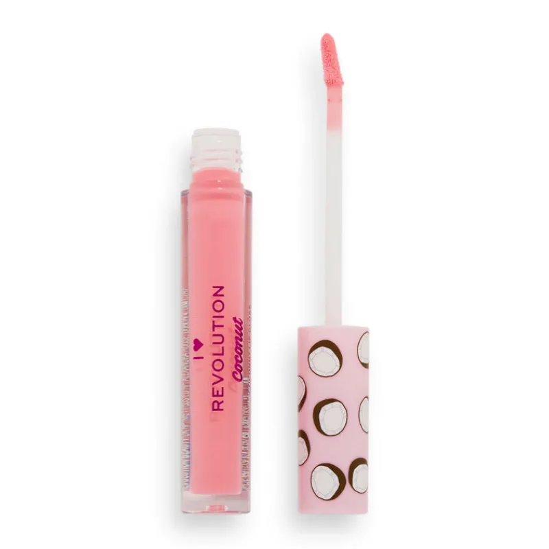 Lip Gloss & Stain^Revolution I Heart Tasty Coconut Lipgloss Coconut Sugar