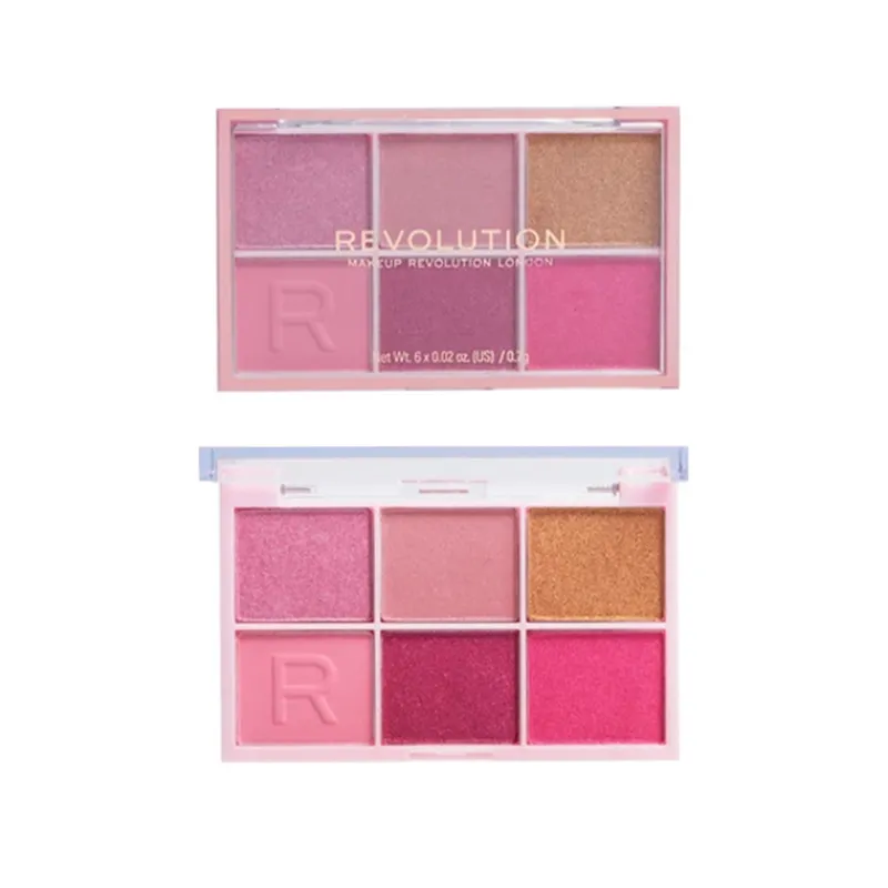 Eyeshadows^Revolution Mini Colour Reloaded Palette Heartbreaker Pink
