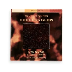 Eyeshadows^Revolution Pro Goddess Glow Eye Quad Sunkissed
