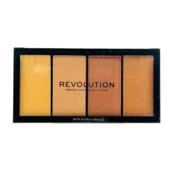Makeup Palette^Revolution Reloaded Lustre Lights Heatwave Highlighter Palette