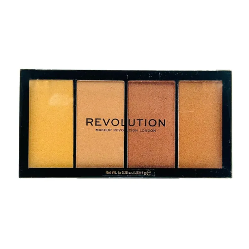 Makeup Palette^Revolution Reloaded Lustre Lights Heatwave Highlighter Palette