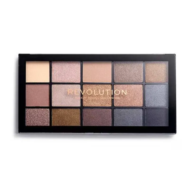 Eyeshadows^Revolution Reloaded Palette Smoky Neutrals