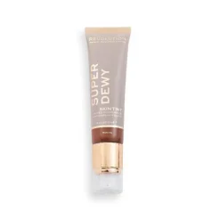 Foundations^Revolution Super Dewy Skin Tint Tinted Moisturiser Mocha