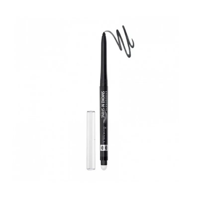 Eyeliners^Rimmel Exaggerate Smoke N Shine Eyeliner 001 Little Black Smokey